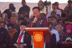 Penas XVI di Padang, Presiden Jokowi dan Mentan Mendapat  Apresiasi dari Petani